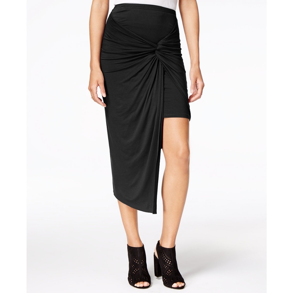 Kensie Layered Sarong Skirt